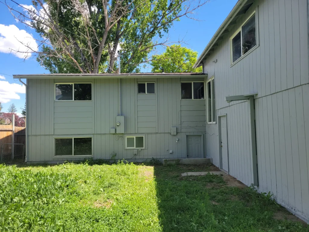 Exterior Painting in Boise, ID - Men in White Painting - Before.